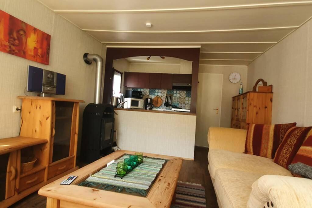 Tiny House Mit Indianerzelt Und Lagerfeuer Im Harz Apartment Benneckenstein Bagian luar foto